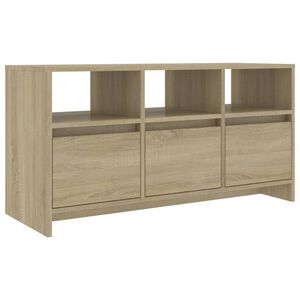 vidaXL Televizoriaus spintelė, ąžuolo, 102x37,5x52,5cm, mediena