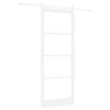 vidaXL Slankios durys ORKDAL Balta 93 x 232 cm