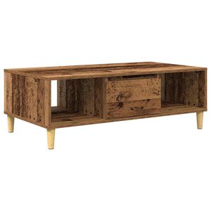 vidaXL Kavos staliukas Senas medis 102 x 55 x 35 cm Apdirbta mediena