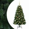 vidaXL Dirbtinė kalėdinė eglutė su žaisliuku 120 cm 150 LED