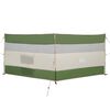vidaXL Camping Windbreak Green 340x130 cm Atsparus vandeniui