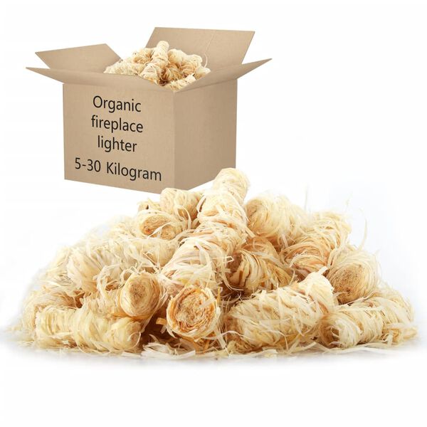 vidaXL BIO Uždegimo ritinėliai, 10kg