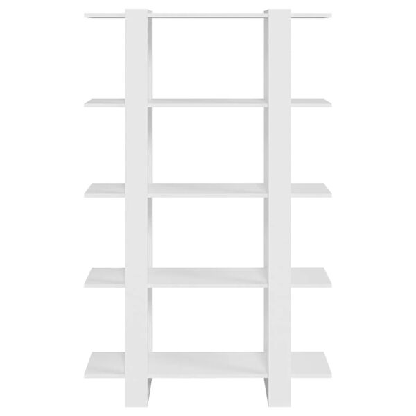 vidaXL Spintelė knygoms/kambario pertvara, balta, 100x30x160cm