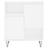 vidaXL &Scaron;oninė spintelė, baltos spalvos, 60x35x70cm, apdirbta mediena