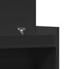 vidaXL Spintelė batams, juoda, 100,5x28x100cm, apdirbta mediena