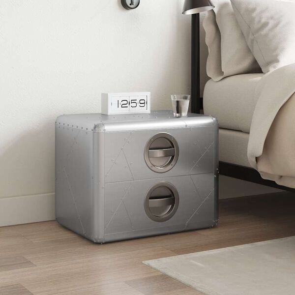 vidaXL Aviator Žurnalinis staliukas su 2 stalčiais, lėktuvo stiliaus