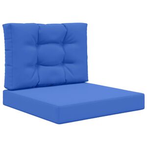vidaXL Lauko sofa pagalvėlė Poliesteris Karali&scaron;ka mėlyna 60 x 60 cm