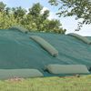 vidaXL Silso dangtis Žalia 12 x 5 m HDPE