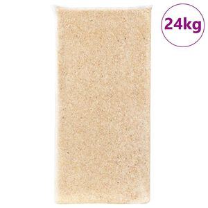 vidaXL Medžio drožlės gyvūnų patalynei, mink&scaron;ta mediena, 24 kg