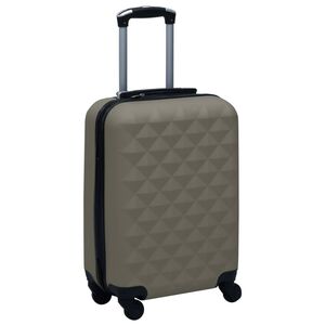 vidaXL Lagaminas su ratukais, antracito spalvos, ABS, kieto korpuso