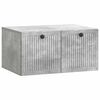 vidaXL Sieninė TV spintelė Betono pilka 59,5 x 41 x 30 cm