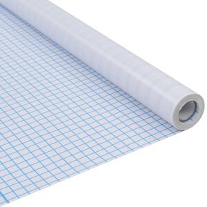 vidaXL Langų plėvelė, 0,9x5m, PVC, matinė, dryžuota