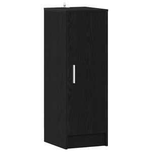 vidaXL Batu skrynia 32 x 35 x 92 cm Apdirbta mediena Juodojo ąžuolo