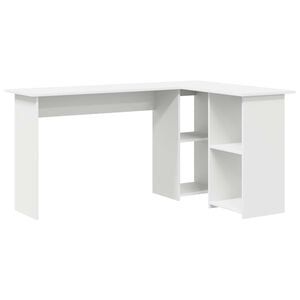 vidaXL Stalas Balta 142 x 102 x 73 cm Apdirbta mediena