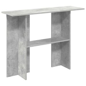 vidaXL Konsolinis stalas Betono pilka 100 x 30 x 75 cm