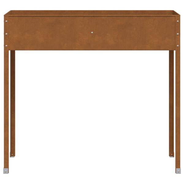 vidaXL Sodo lovelis, 100,5x40,5x90cm, plienas