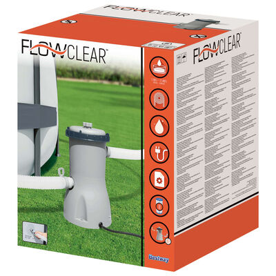 Bestway Flowclear Baseino siurblys su filtru, 3028 l/val.