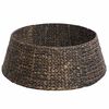 vidaXL Kalėdų Medžio Apykaklė Apvali Juoda Skersmuo 60 x 22 cm