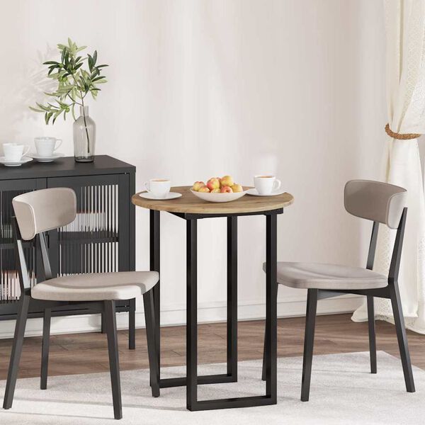 vidaXL Stalo vir&scaron;us artisano ąžuolo 60 x 60 x 1,5 cm Apdirbta mediena