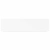 vidaXL Pakabinama sieninė lentyna, baltos spalvos, 90x23,5x3,8cm, MDF