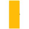 vidaXL Oppbevaringsskap Garučių geltona 60 x 40 x 105 cm Plienas