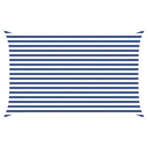 vidaXL Saulės burė Mėlyna ir balta 4 x 2,5 m