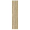 vidaXL Komoda, sonoma ąžuolo spalvos, 40x42,5x185cm, apdirbta mediena