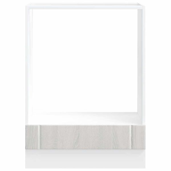 vidaXL Orkaitės spintelė "Lucca" Pilka Sonoma Engineered Wood