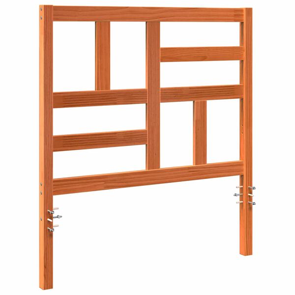 vidaXL Lovos galvūgalis su galvūgalio Va&scaron;ko ruda 105,5 x 4 x 104 cm