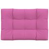 vidaXL Paletės pagalvėlė, rožinės spalvos, 120x80x12cm, audinys