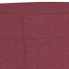 vidaXL Pakoja, raudonojo vyno spalvos, 60x50x41cm, audinys