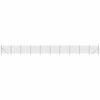 vidaXL Vielinė tinklinė tvora, antracito, 1,4x25m, plienas