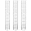 vidaXL Gabionų loveliai, 3vnt., 30x200cm, galvanizuotas plienas