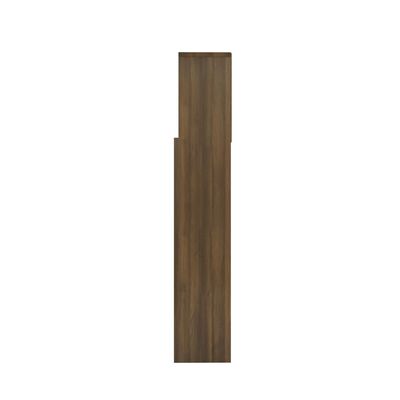 vidaXL Galvūgalis-spintelė, rudos ąžuolo spalvos, 160x19x103,5cm