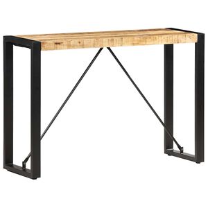 vidaXL Konsolinis staliukas, 110x35x76cm, mango medienos masyvas