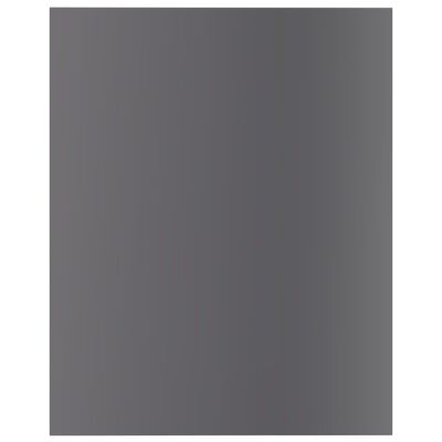 vidaXL Knygų lentynos plokštės, 8vnt., pilkos, 40x50x1,5cm, MDP