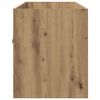 vidaXL Praustuvo spintelė Amatininkų ąžuolas Apdirbta mediena
