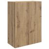 vidaXL Prie sienos montuojama spinta Artisano ąžuolo 66 x 34,5 x 90 cm
