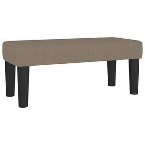 vidaXL suoliukas Tortora 70 x 30 x 30 cm audinys