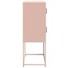 vidaXL Highboard Pink 68x39x107 cm Plienas