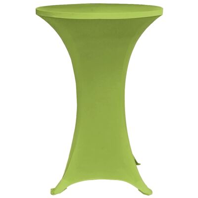 vidaXL tampri staltiesė, skersmuo 70 cm, 2 vnt., žalios spalvos