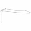 vidaXL Markizės rėmas Balta 3 x 2,5 m Aliuminis