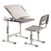 Vipack Ra&scaron;omasis stalas su kėde Comfortline 201, pilkas ir baltas