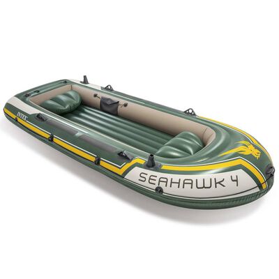 Intex Seahawk 4 Pripučiama valtis su irklais ir pompa, 68351NP