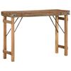 vidaXL Žurnalinis staliukas Ruda 110 x 35 x 76 cm