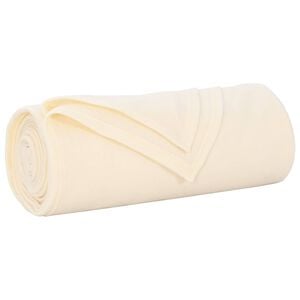vidaXL Antklodė Kreminė 210 x 140 cm 0.41 kg Flysas