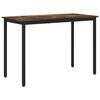 vidaXL Valgomieji stalai 110 x 55 x 75 cm Apdirbta mediena