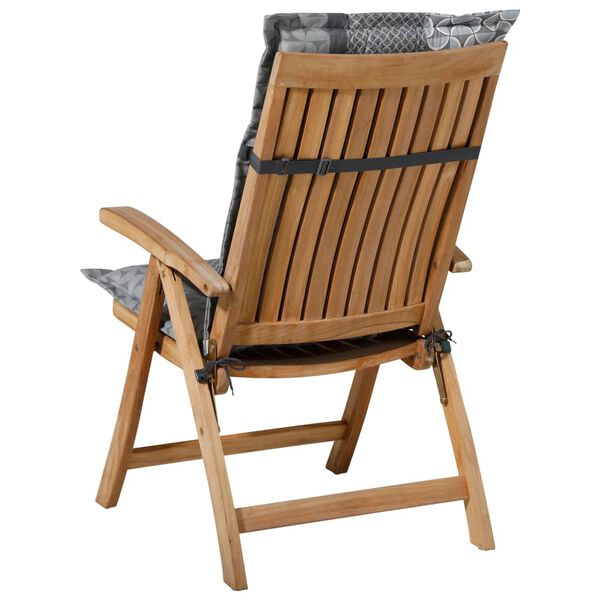 Madison Pagalvėlė kėdei su auk&scaron;tu atlo&scaron;u Pasa, pilka, 123x50cm