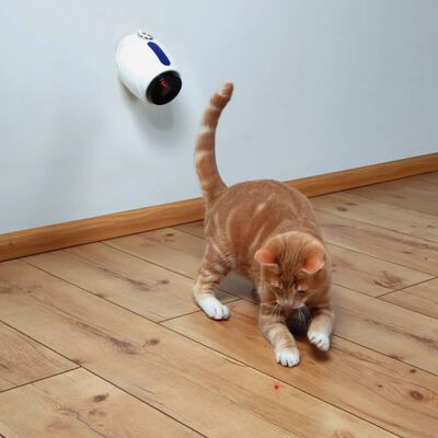 TRIXIE Žaislas katėms, automatinė lazerinė rodyklė, 11cm, balta