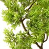vidaXL Dirbtinis kiparisinis bonsai medelis su vazonu, 60cm, žalias